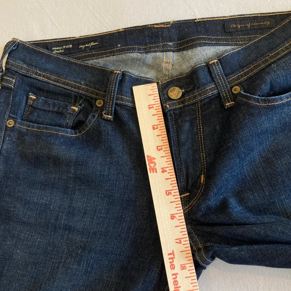 Citizens of Humanity Jeans Womens 30x32 Ingrid Flare Stretch Pocket Design USA